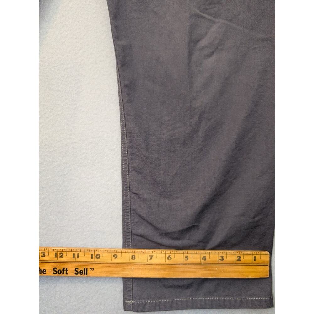 Outdoor Research Canvas Pants Mens 36x32 Charcoal Gray Straight Leg Stretch - Picture 7 of 15